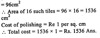 RS Aggarwal Solutions for Class 9 Maths Chapter 7–Areas Question 18