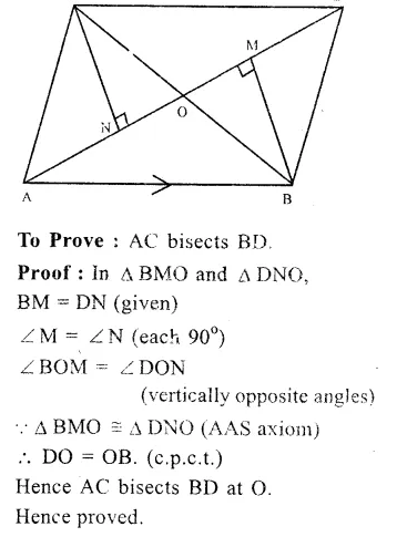 RS Aggarwal Solutions for Class 9 Maths Chapter 9–Quadrilaterals and Parallelograms Ex 9A Question 5