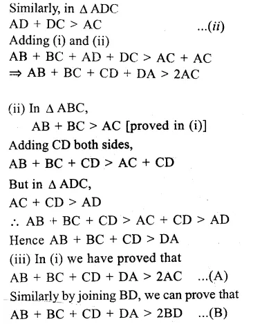 RS Aggarwal Solutions for Class 9 Maths Chapter 9–Quadrilaterals and Parallelograms Ex 9A Question 9