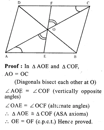RS Aggarwal Solutions for Class 9 Maths Chapter 9–Quadrilaterals and Parallelograms Ex 9B Question 17