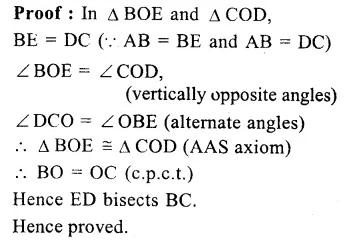 RS Aggarwal Solutions for Class 9 Maths Chapter 9–Quadrilaterals and Parallelograms Ex 9B Question 18