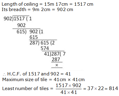 RS Aggarwal Solutions for Class 10 Maths Chapter 1–Real Numbers Exercise 1A Questions 17
