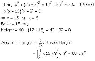 RS Aggarwal Solutions for Class 10 Maths Chapter 15–Perimeter and Areas of Plane Figures Exercise 15A Question 7