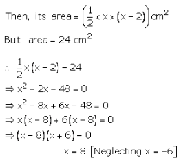 RS Aggarwal Solutions for Class 10 Maths Chapter 15–Perimeter and Areas of Plane Figures Exercise 15A Question 9