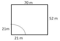 RS Aggarwal Solutions for Class 10 Maths Chapter 16–Areas of Circle, Sector and Segment Question 30