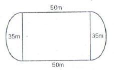 RS Aggarwal Solutions for Class 10 Maths Chapter 16–Areas of Circle, Sector and Segment Question 43