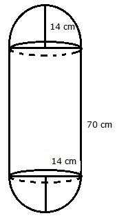 RS Aggarwal Solutions for Class 10 Maths Chapter 17–Volume and Surface Areas of Solids Question 13