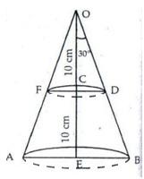RS Aggarwal Solutions for Class 10 Maths Chapter 17–Volume and Surface Areas of Solids Exercise 17C Question 8
