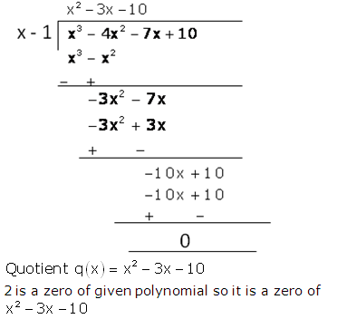 RS Aggarwal Solutions for Class 10 Maths Chapter 2–Polynomials Exercise 2B Question 12