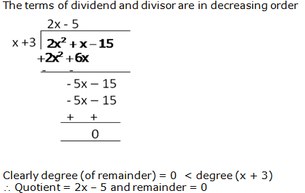 RS Aggarwal Solutions for Class 10 Maths Chapter 2–Polynomials Exercise 2B Question 6