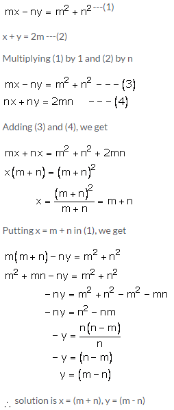 RS Aggarwal Solutions for Class 10 Maths Chapter 3–Linear Equations In Two Variables Exercise 3B Question 19