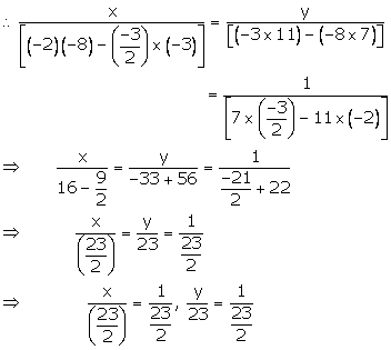RS Aggarwal Solutions for Class 10 Maths Chapter 3–Linear Equations In Two Variables Exercise 3C Question 7