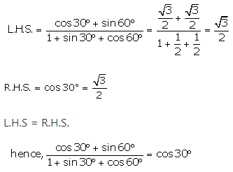 RS Aggarwal Solutions for Class 10 Maths Chapter 11–T Ratios Of Some Particular Angles Question 10
