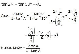 RS Aggarwal Solutions for Class 10 Maths Chapter 11–T Ratios Of Some Particular Angles Question 13