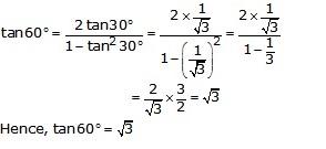 RS Aggarwal Solutions for Class 10 Maths Chapter 11–T Ratios Of Some Particular Angles Question 18