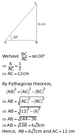 RS Aggarwal Solutions for Class 10 Maths Chapter 11–T Ratios Of Some Particular Angles Question 21