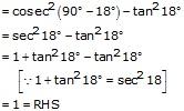 RS Aggarwal Solutions for Class 10 Maths Chapter 12–Trigonometric Ratios Of Some Complemantary Angles Question 2