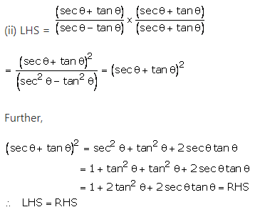 RS Aggarwal Solutions for Class 10 Maths Chapter 13–Trigonometric Identities Ex 8a Question 26