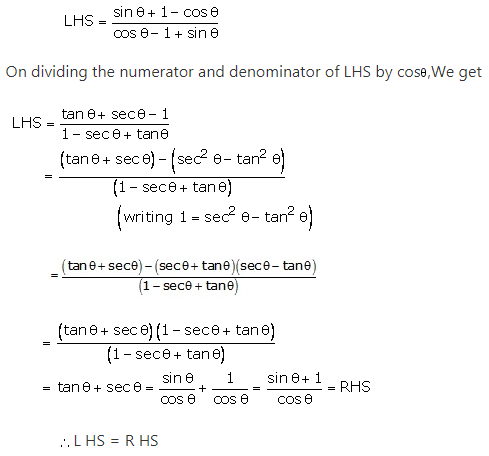 RS Aggarwal Solutions for Class 10 Maths Chapter 13–Trigonometric Identities Ex 8a Question 27