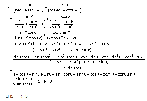 RS Aggarwal Solutions for Class 10 Maths Chapter 13–Trigonometric Identities Ex 8a Question 28