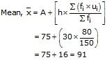 RS Aggarwal Solutions for Class 10 Maths Chapter 18–Mean, Median, Mode of Grouped Data Exercise 18A Question 16