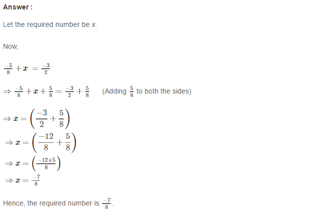 RS Aggarwal Solutions for Class 8 Maths Chapter 1–Rational Numbers Ex 1C Q11
