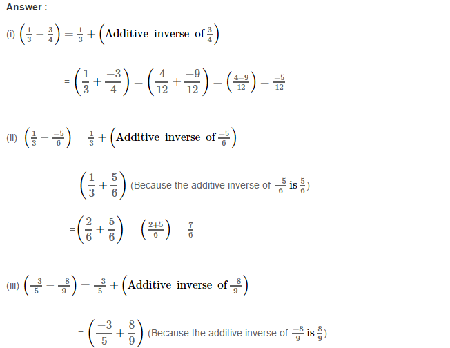 RS Aggarwal Solutions for Class 8 Maths Chapter 1–Rational Numbers Ex 1C Q7