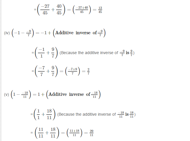 RS Aggarwal Solutions for Class 8 Maths Chapter 1–Rational Numbers Ex 1C Q7