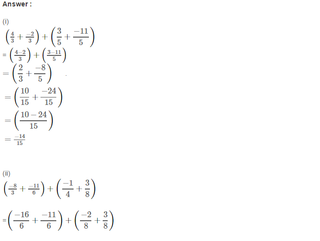 RS Aggarwal Solutions for Class 8 Maths Chapter 1–Rational Numbers Ex 1C Q8