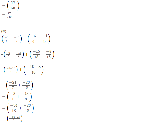RS Aggarwal Solutions for Class 8 Maths Chapter 1–Rational Numbers Ex 1C Q8