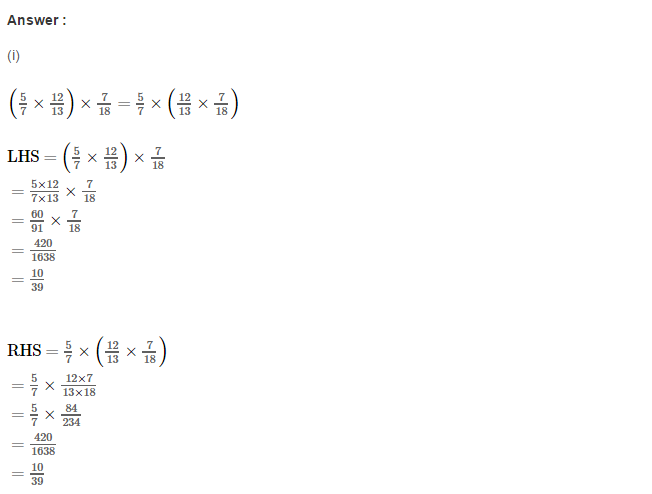 RS Aggarwal Solutions for Class 8 Maths Chapter 1–Rational Numbers Ex 1D Q3