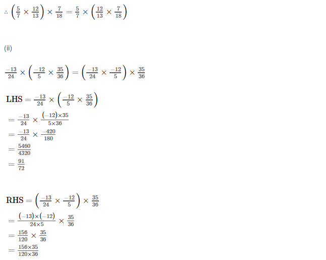 RS Aggarwal Solutions for Class 8 Maths Chapter 1–Rational Numbers Ex 1D Q3
