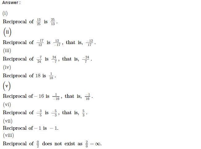 RS Aggarwal Solutions for Class 8 Maths Chapter 1–Rational Numbers Ex 1D Q5