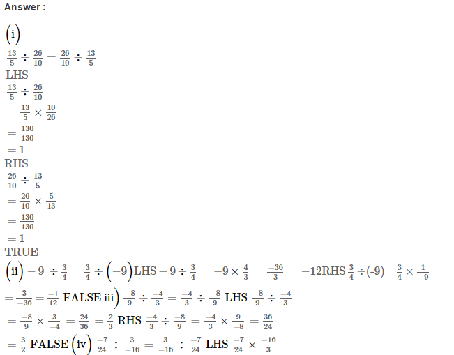RS Aggarwal Solutions for Class 8 Maths Chapter 1–Rational Numbers Ex 1E Q2