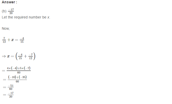 RS Aggarwal Solutions for Class 8 Maths Chapter 1–Rational Numbers Ex 1H Q6