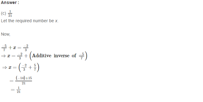 RS Aggarwal Solutions for Class 8 Maths Chapter 1–Rational Numbers Ex 1H Q9