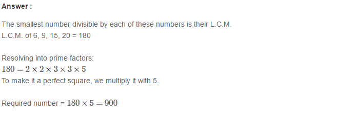 RS Aggarwal Solutions for Class 8 Maths Chapter 3–Squares and Square Roots Exercise 3D Q17