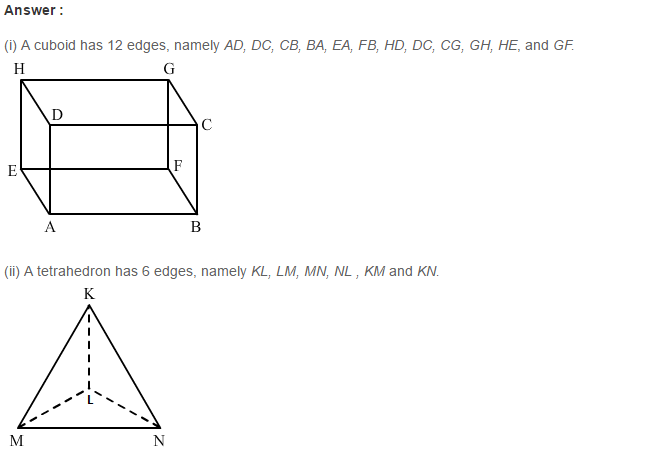 RS Aggarwal Solutions for Class 8 Maths Chapter 19–Three-Dimensional Figures Ex 19B Q2