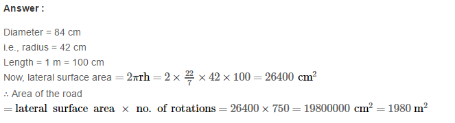 RS Aggarwal Solutions for Class 8 Maths Chapter 20–Volume and Surface Area of Solids Ex 20B Q19