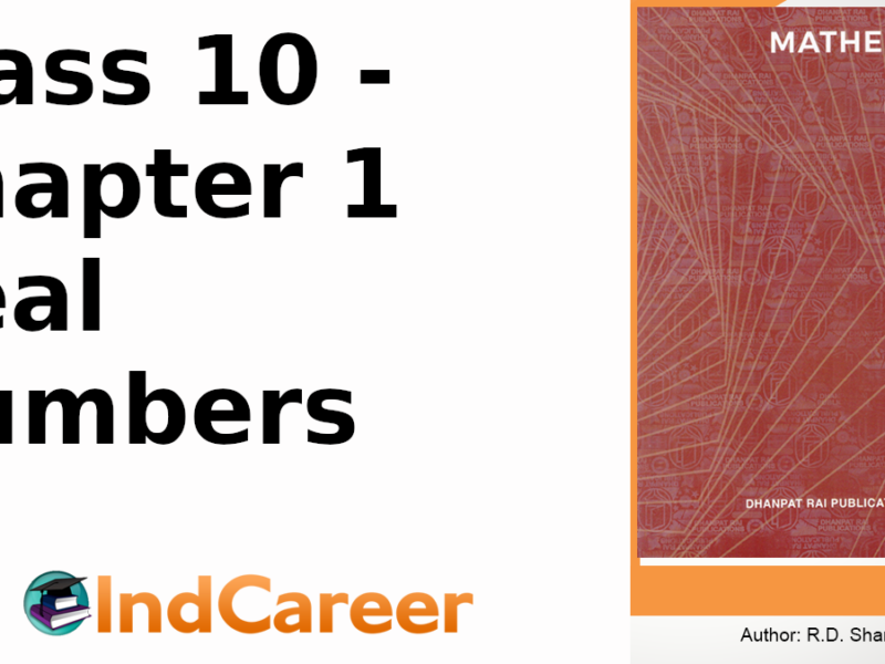 RD Sharma Solutions for Class 10 Maths Chapter 1–Real Numbers