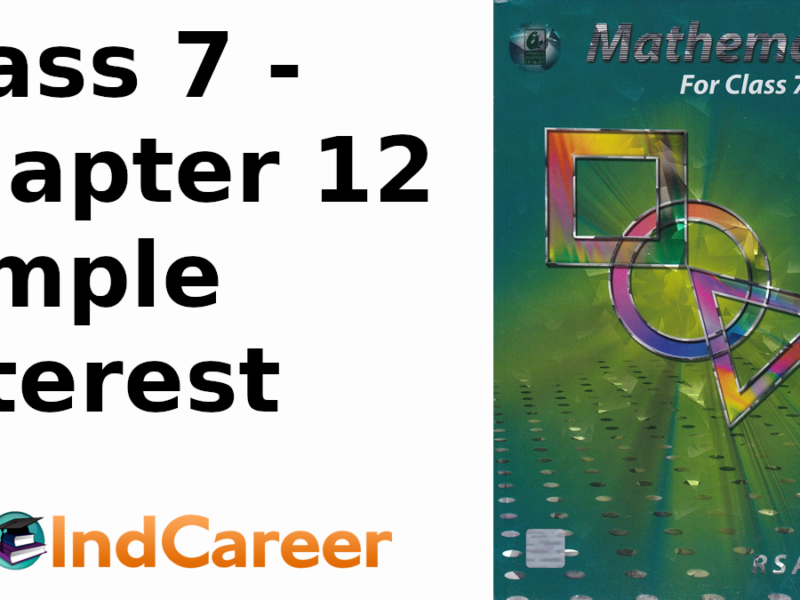 RS Aggarwal Solutions for Class 7 Maths Chapter 12–Simple Interest