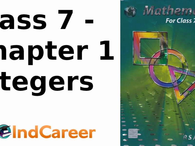 RS Aggarwal Solutions for Class 7 Maths Chapter 1–Integers