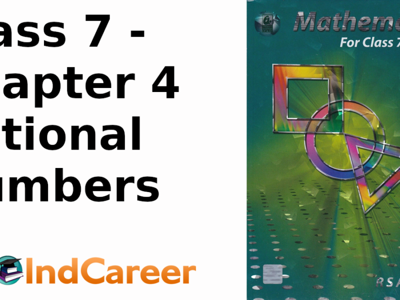 RS Aggarwal Solutions for Class 7 Maths Chapter 4–Rational Numbers