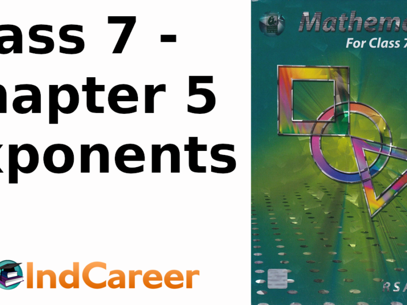 RS Aggarwal Solutions for Class 7 Maths Chapter 5–Exponents