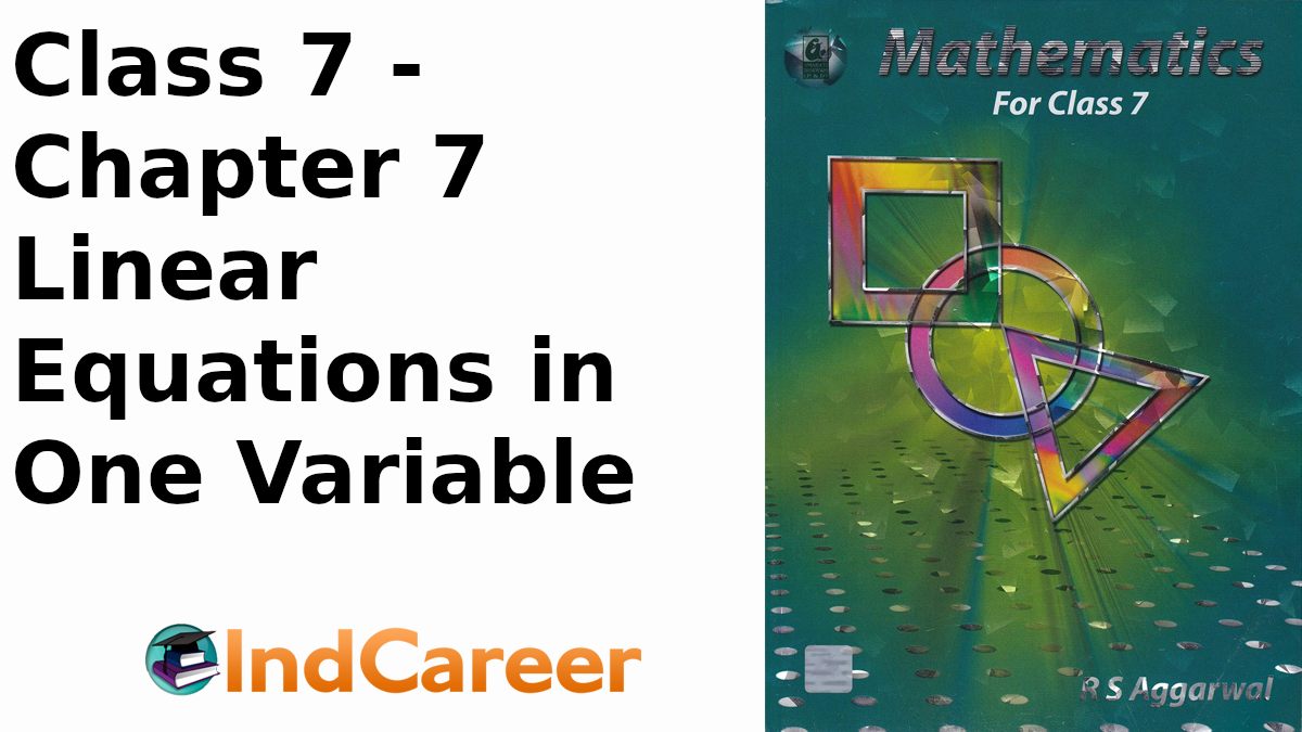 RS Aggarwal Solutions for Class 7, maths Chapter 7 - IndCareer Schools