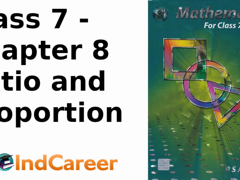 RS Aggarwal Solutions for Class 7 Maths Chapter 8–Ratio and Proportion