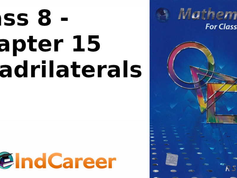 RS Aggarwal Solutions for Class 8 Maths Chapter 15–Quadrilaterals