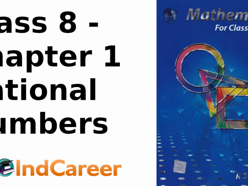 RS Aggarwal Solutions for Class 8 Maths Chapter 1–Rational Numbers