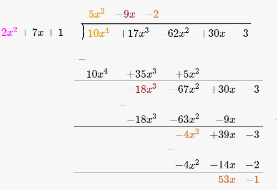 R D Sharma Solutions For Class 10 Maths Chapter 2 Polynomials ex 2.3 - 2