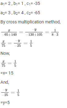 R D Sharma Solutions For Class 10 Maths Chapter 3 Pair of Linear Equations in Two Variables ex 3.4 - 6